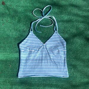 Wild-fable Women's Blue and White Shirt